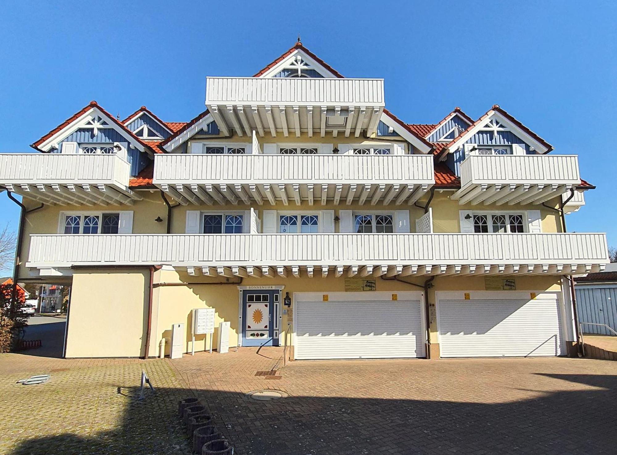 Ferienwohnung Fritz-Reuter-Str.SonnenuhrWg.5 Ostseeheilbad Ostseeheilbad Zingst Exterior foto
